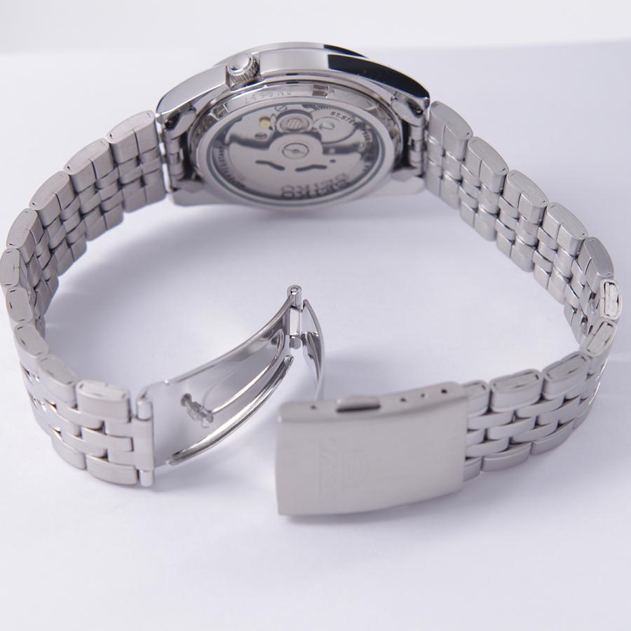セイコー SEIKO 5 腕時計 海外モデル 自動巻き シルバーカラー
