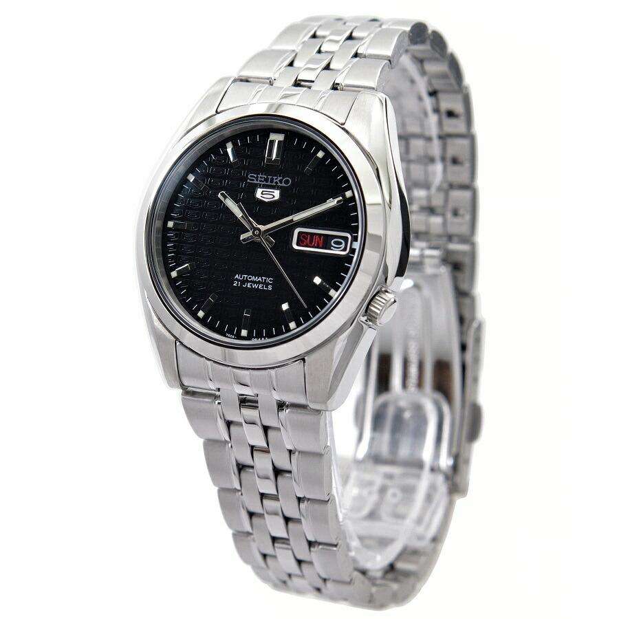 Seiko 5 セイコー SEIKO 腕時計 海外モデル 自動巻き ブラック Seiko 5 セイコー SEIKO 腕時計 海外モデル 自動巻き ブラック