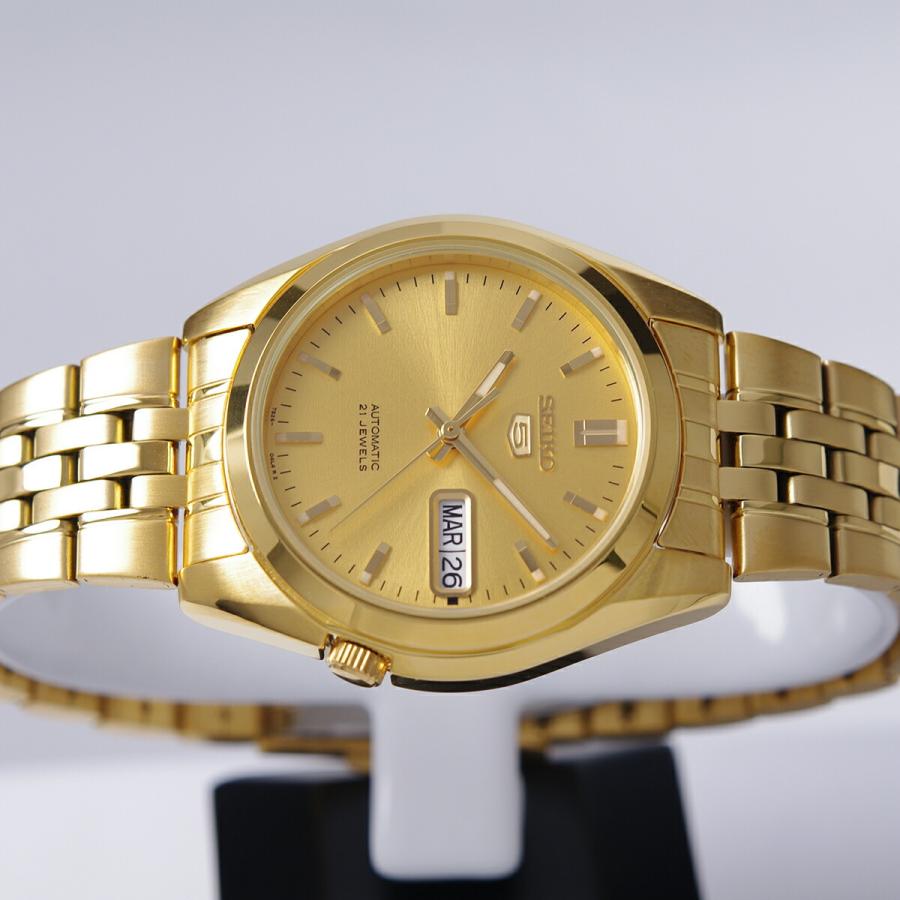 Seiko 5 セイコー SEIKO 腕時計 海外モデル 自動巻き ゴールド Seiko 5 セイコー SEIKO 腕時計 海外モデル 自動巻き ゴールド