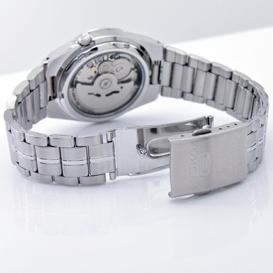 Seiko 5 セイコー SEIKO 腕時計 機械式 自動巻き ホワイト文字盤 Seiko 5 セイコー SEIKO 腕時計 機械式 自動巻き ホワイト文字盤