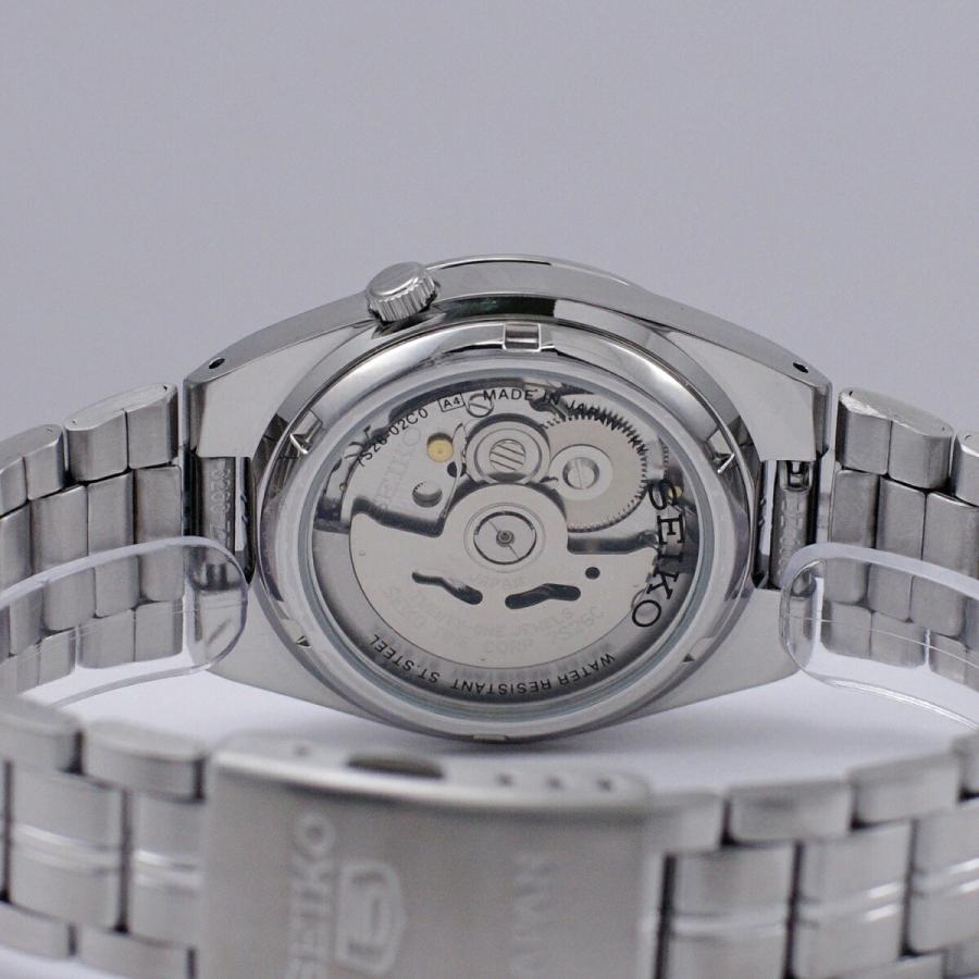 セイコー SEIKO 5 腕時計 海外モデル 自動巻き 日本製 ネイビー SNK563J1 メンズ [逆輸入品]｜akky-international｜04