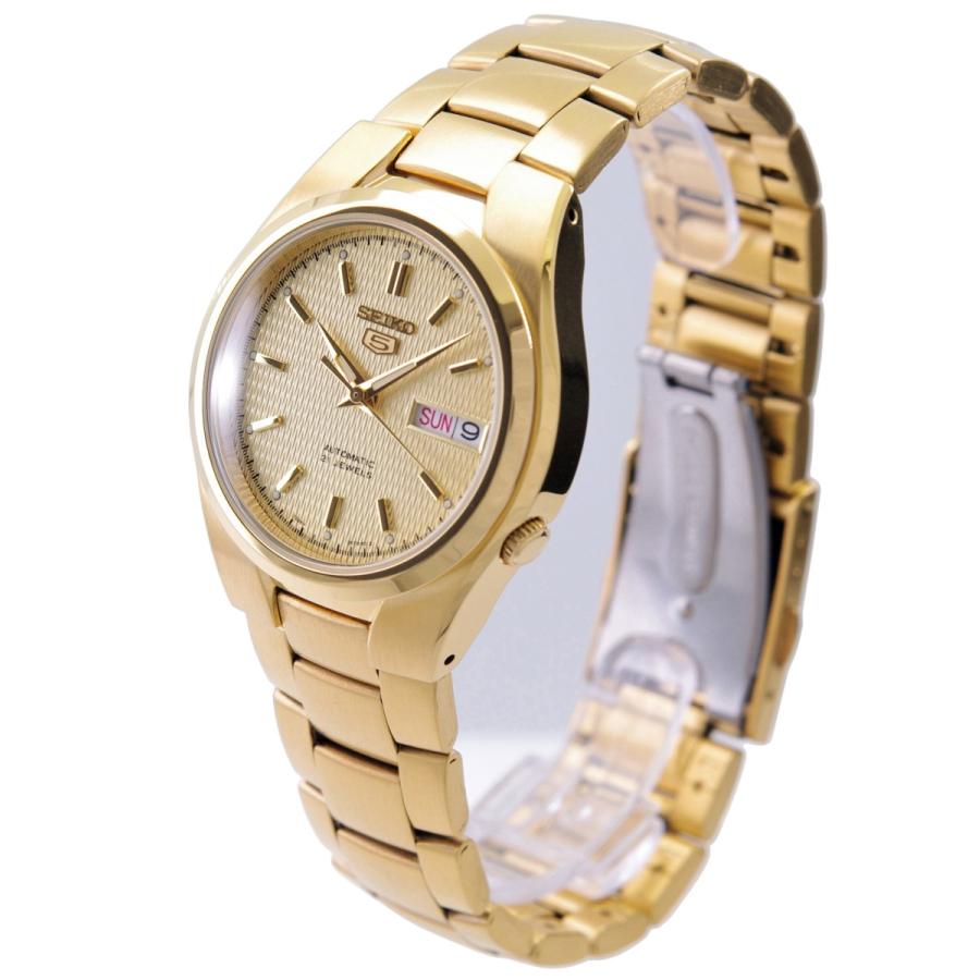 Seiko 5 セイコー SEIKO 腕時計 機械式 自動巻き ゴールド文字盤 Seiko 5 セイコー SEIKO 腕時計 機械式 自動巻き ゴールド文字盤