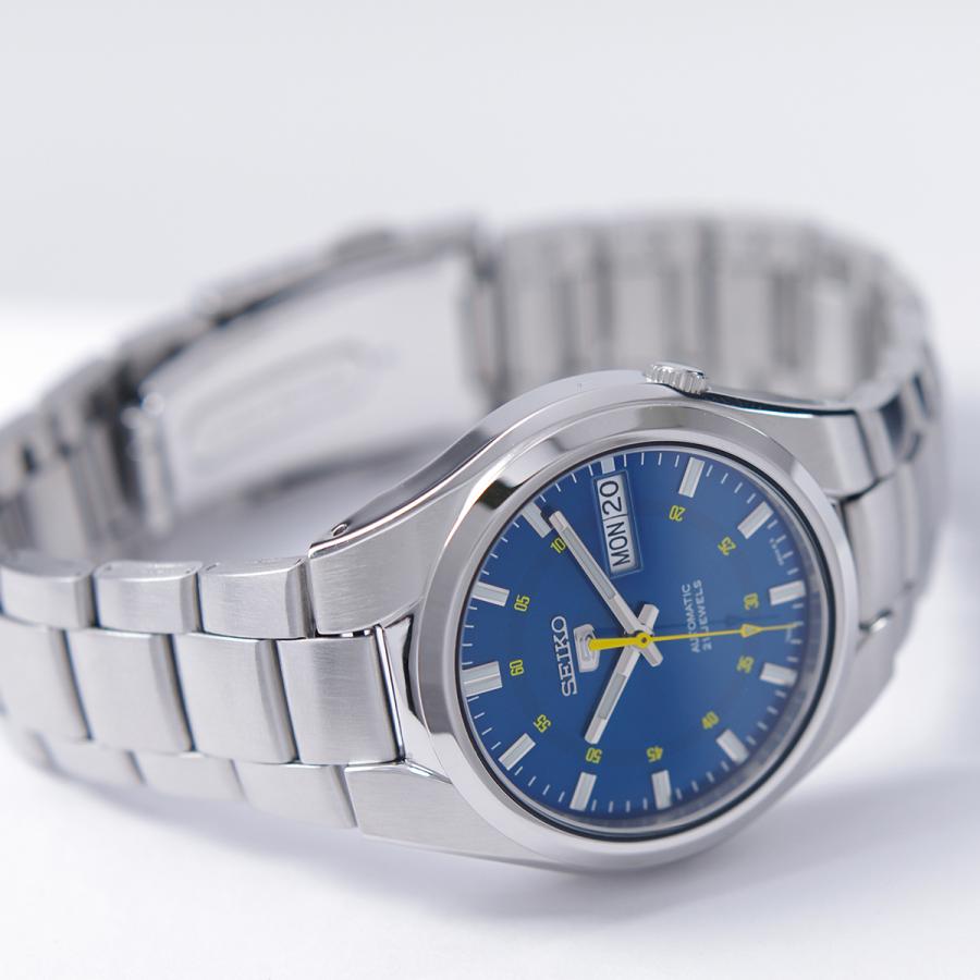 セイコー SEIKO 5 腕時計 海外モデル 自動巻き ブルー文字盤 SNK615K1 メンズ [逆輸入品]｜akky-international｜06