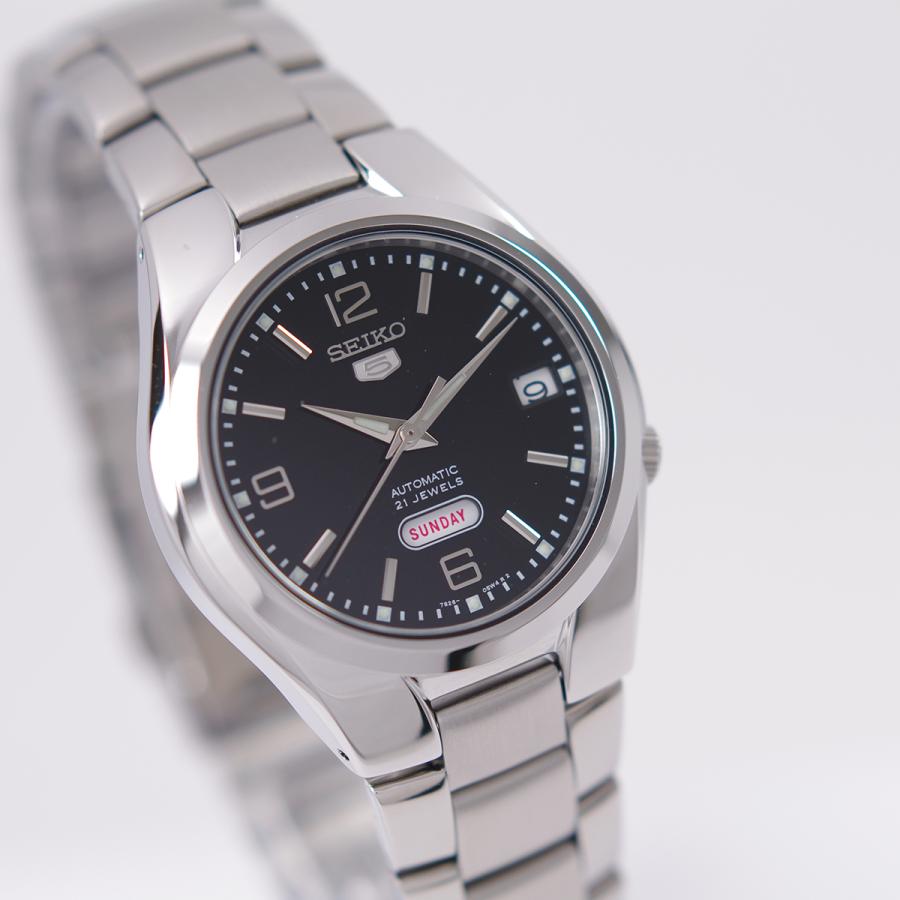 Seiko 5 セイコー SEIKO 腕時計 海外モデル 自動巻き ブラック