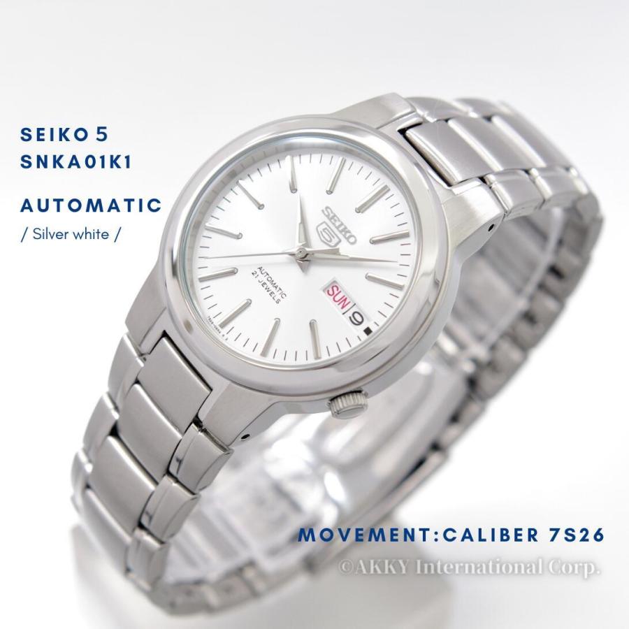 未使用品　SEIKO5 レディース　自動巻き腕時計　 SUA611K 　シルバー 未使用品 SEIKO5 レディース 自動巻き腕時計 SUA611K シルバー