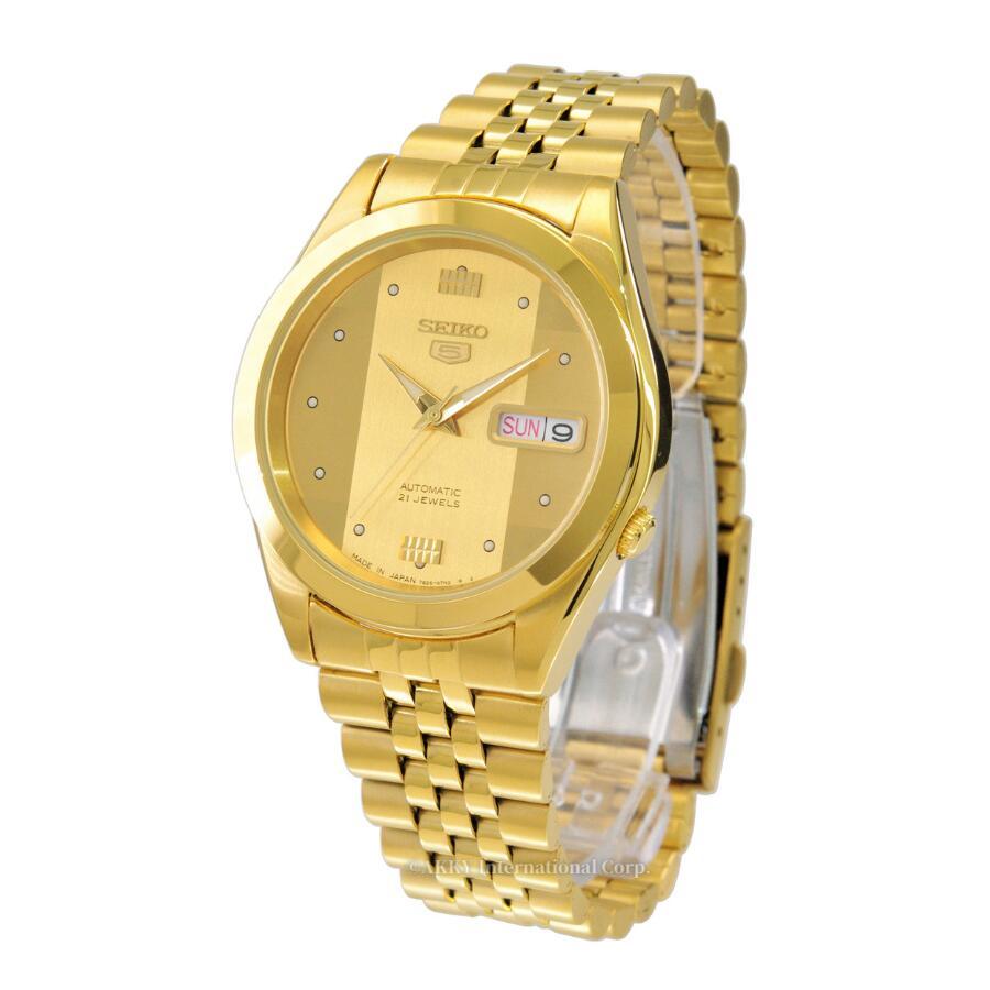 セイコー SEIKO 5 腕時計 海外モデル 自動巻き 日本製 ゴールド文字盤 SNKC12J1 メンズ 逆輸入品 :  wat-sei-4954628056979-snkc12j1 : アッキーインターナショナル - 通販 - Yahoo!ショッピング