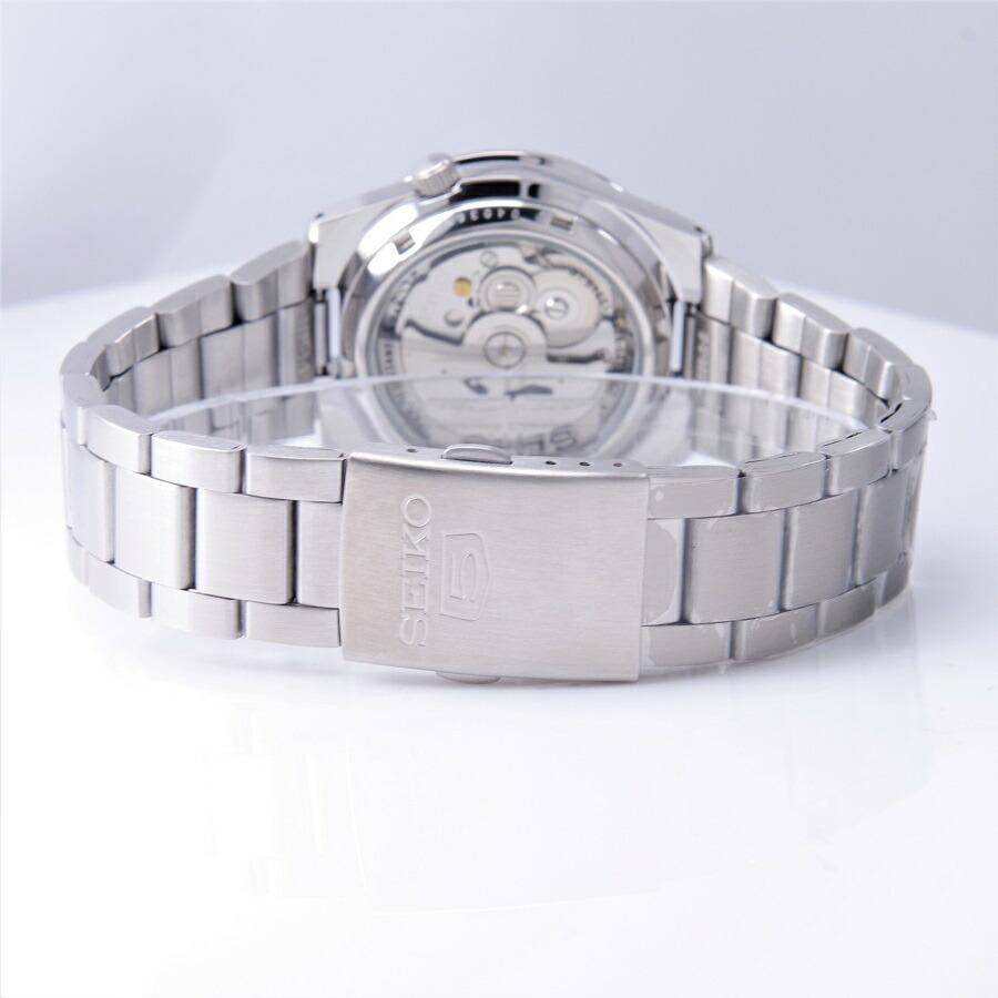 Seiko 5 セイコー SEIKO 腕時計 機械式 自動巻き ブラック文字盤 Seiko 5 セイコー SEIKO 腕時計 機械式 自動巻き ブラック文字盤