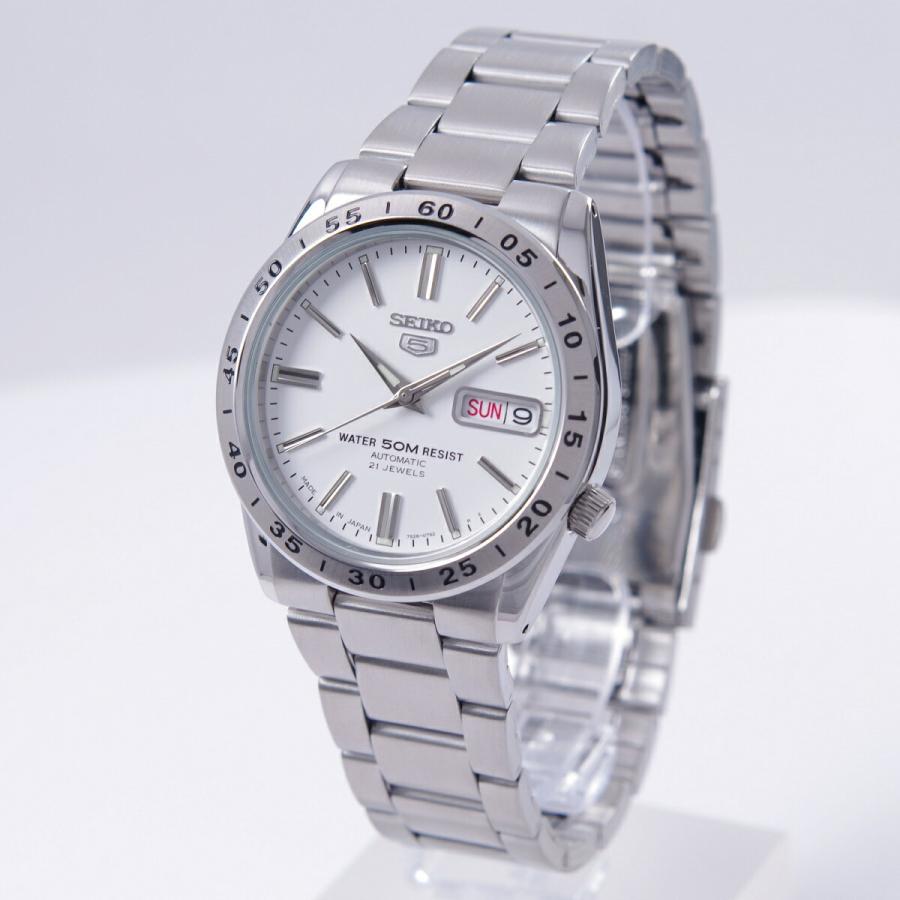 Seiko 5 セイコー SEIKO 腕時計 海外モデル 自動巻き ホワイト Seiko 5 セイコー SEIKO 腕時計 海外モデル 自動巻き ホワイト