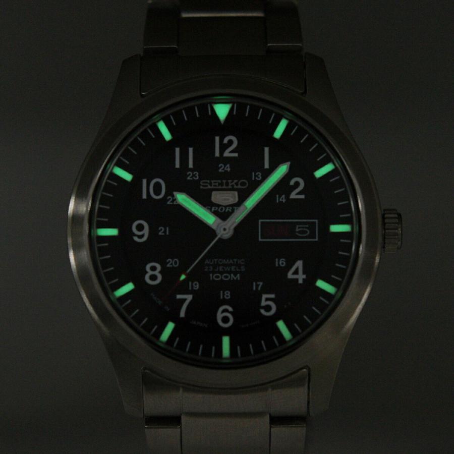時計 SEIKO 5 SPORTS SNZG13K1 Seiko 5 Sports Men's Black Watch - SNZG13 for sale online | eBay