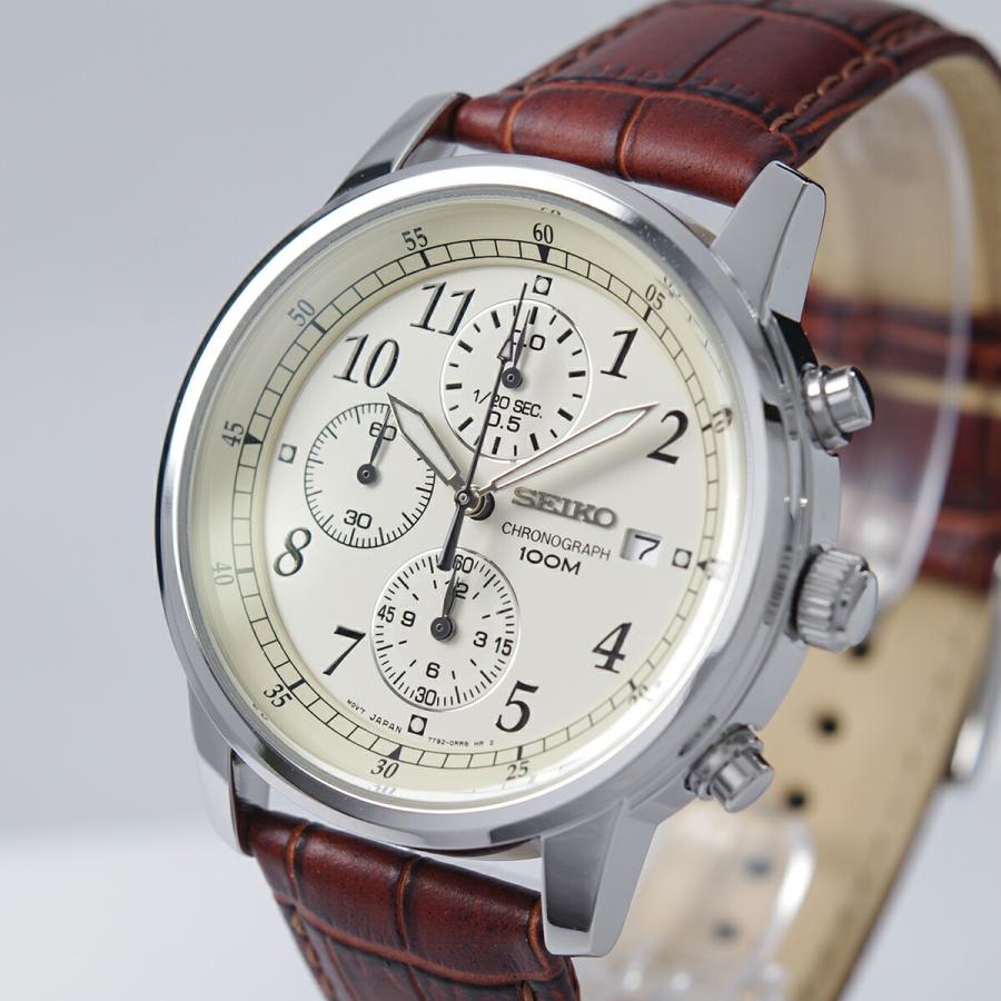 SEIKO 腕時計 クオーツ クロノグラフ SNDC31P1 メンズ 楽天市場】【逆輸入SEIKO】セイコー メンズ 高速クロノグラフ
