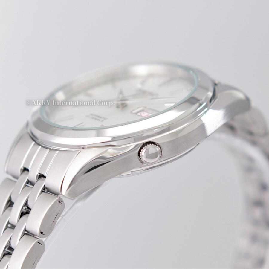 セイコー SEIKO 5 腕時計 海外モデル 自動巻き シルバー文字盤 SNKL15K1 メンズ 逆輸入品｜akky-international｜06