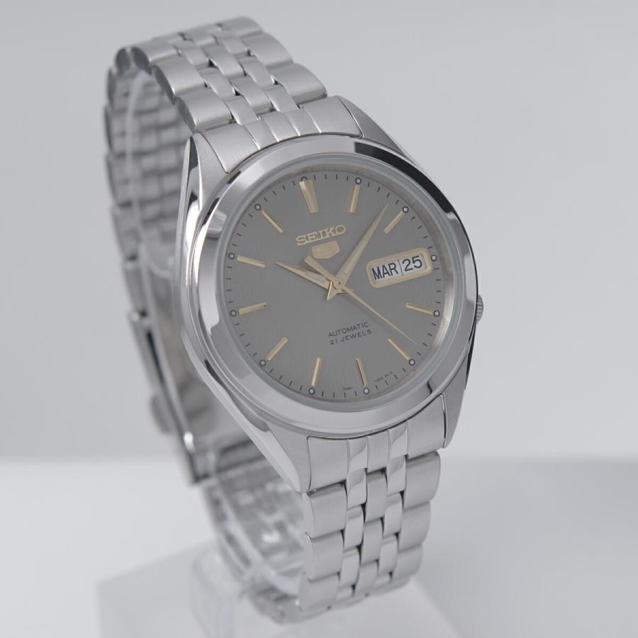 セイコー SEIKO 5 腕時計 海外モデル 自動巻き グレー文字盤 SNKL19K1 メンズ [逆輸入品]｜akky-international｜02