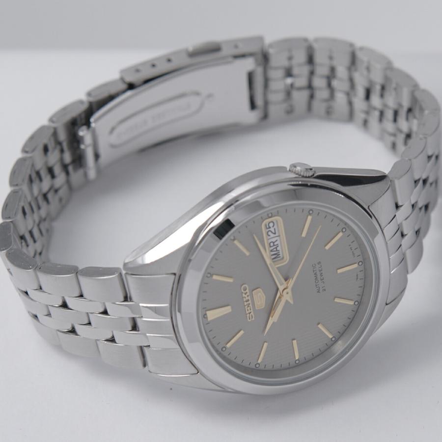 セイコー SEIKO 5 腕時計 海外モデル 自動巻き グレー文字盤 SNKL19K1 メンズ [逆輸入品]｜akky-international｜08
