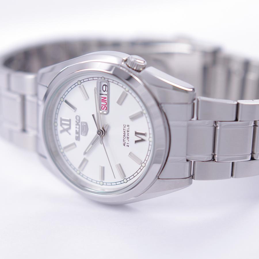 セイコー SEIKO 5 腕時計 海外モデル 自動巻き シルバーカラー SNKL51K1 メンズ 逆輸入品