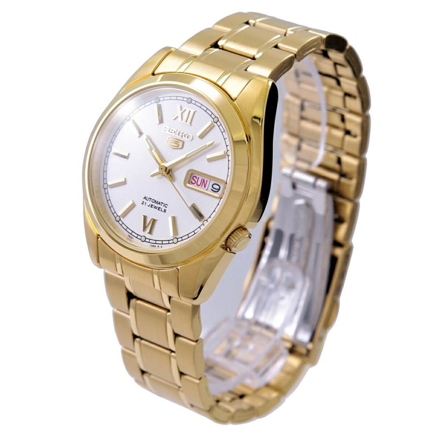 Seiko 5 セイコー SEIKO 腕時計 機械式 自動巻き ゴールド x Seiko 5 セイコー SEIKO 腕時計 機械式 自動巻き ゴールド x