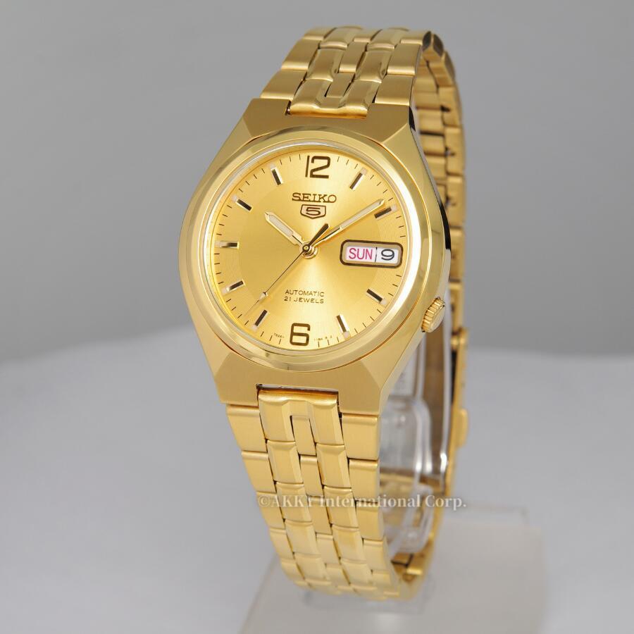 Seiko 5 セイコー SEIKO 腕時計 海外モデル 自動巻き ゴールド Seiko 5 セイコー SEIKO 腕時計 海外モデル 自動巻き ゴールド