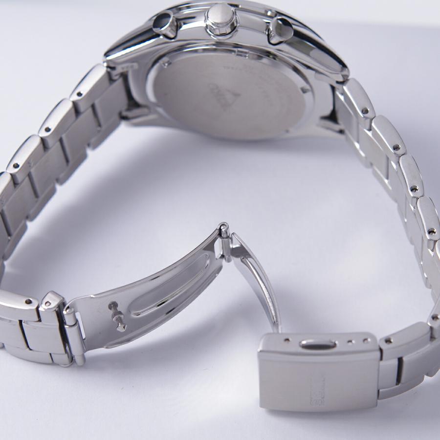 SEIKO　クロノグラフ　titanium メンズ　腕時計 SEIKO セイコー 腕時計 クオーツ クロノグラフ 100M防水