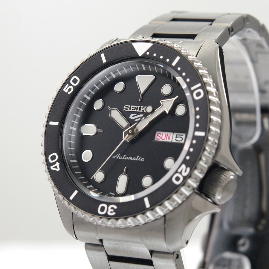 セイコー SEIKO 腕時計 5 SPORTS 海外モデル 自動巻き(手巻付き) "SKX Sports Style" ブラック SRPD65K1 メンズ 逆輸入品｜akky-international｜04