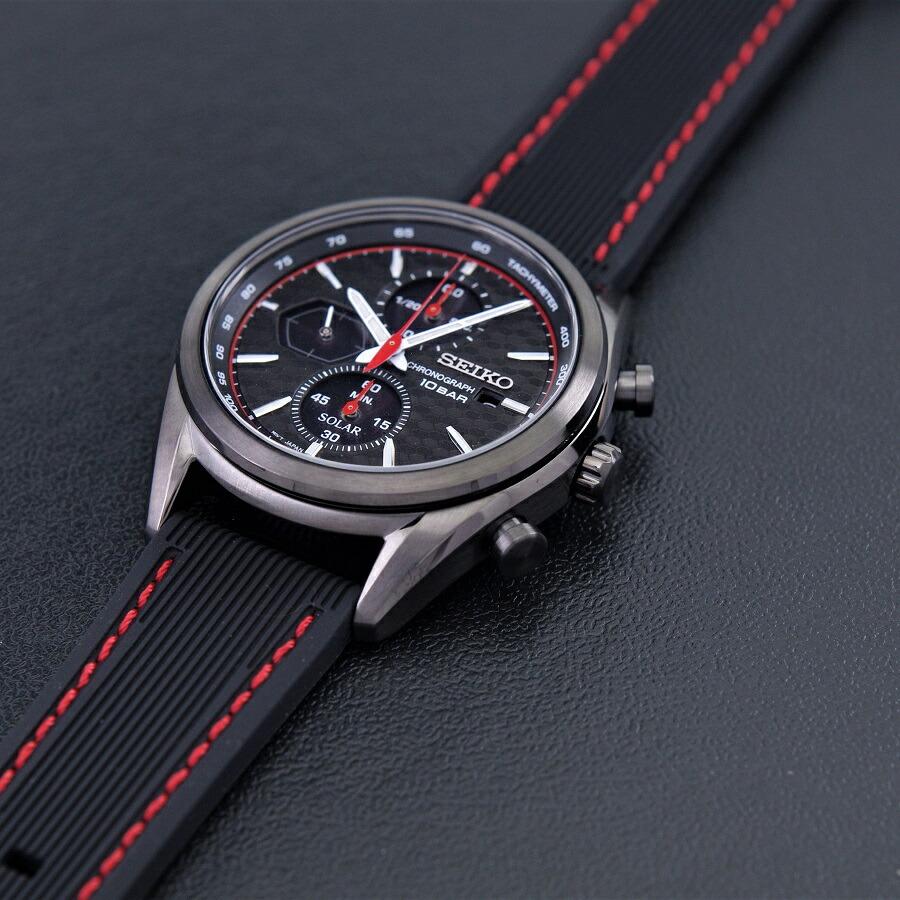 SEIKO セイコー 腕時計 ソーラー クロノグラフ ブラック 海外 SEIKO セイコー 腕時計 ソーラー クロノグラフ ブラック 海外