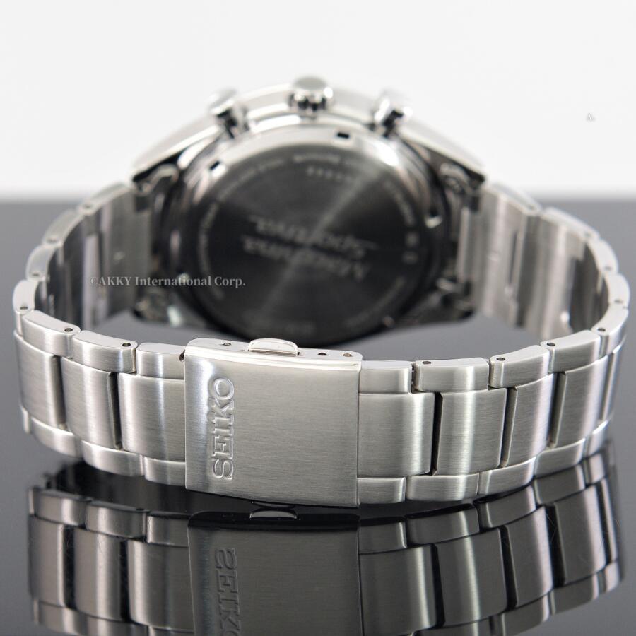 セイコー SEIKO 腕時計 ソーラー クロノグラフ 海外モデル マッキナ スポルティーバ ブルー SSC801P1 メンズ [逆輸入品]｜akky-international｜10