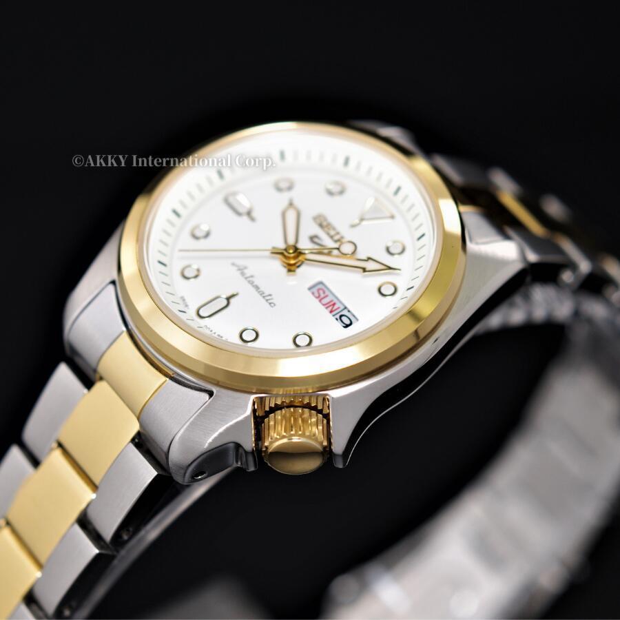 セイコー SEIKO 5 SPORTS コンパクト 腕時計 海外モデル 自動巻き スポーツ ホワイト SRE004K1 レディース [逆輸入品]｜akky-international｜08