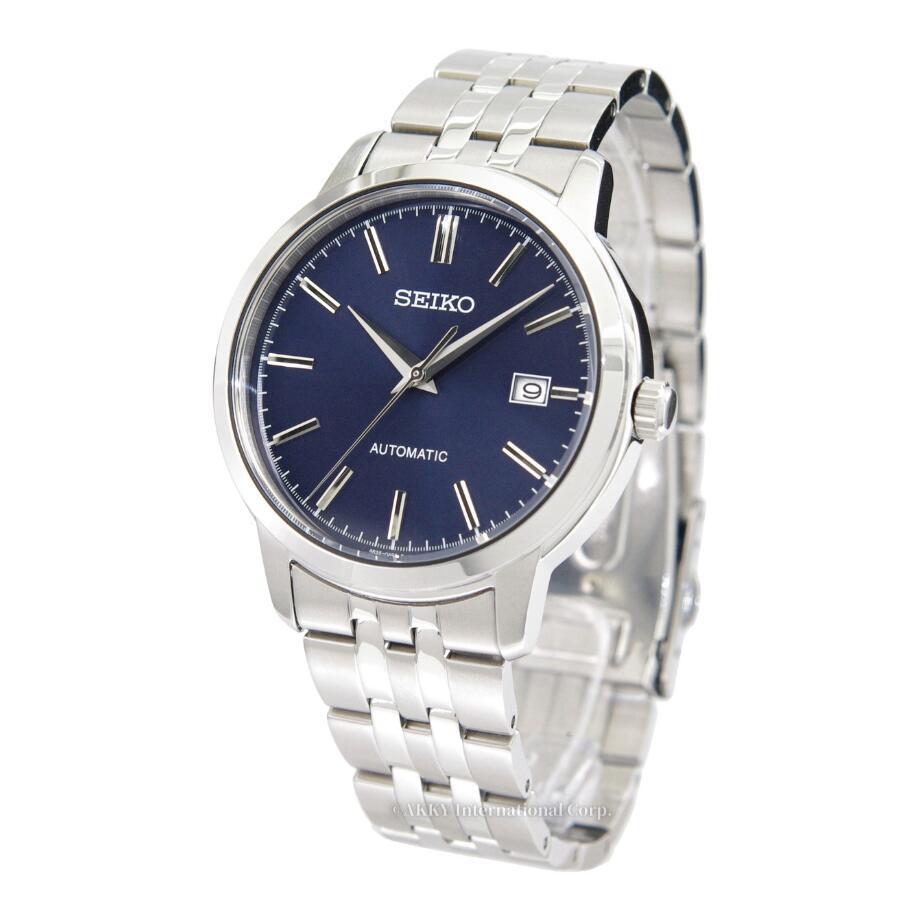 SEIKO セイコー 腕時計 海外モデル 自動巻き(手巻付き) ネイビー SEIKO セイコー 腕時計 海外モデル 自動巻き(手巻付き) ネイビー