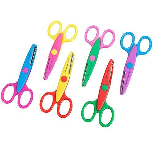 ギザギザ はさみ 6本セット おりがみ用はさみ かわいい クラフトはさみ カラフル レースはさみ ペーパーカット 子供用 はさみ 安全はさみ ハンドメ S 2102 Akmet Shop 通販 Yahoo ショッピング