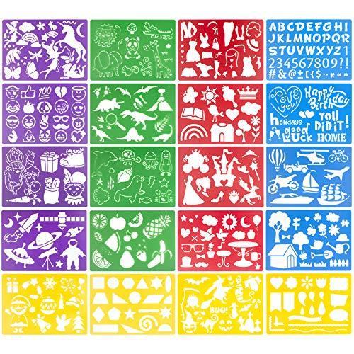 Shengshou ステンシル テンプレート ステンシルシート 描画テプレート ステンシルプレート 手帳用 絵図 アルファベットテンプレート テンプレ S Akmet Shop 通販 Yahoo ショッピング