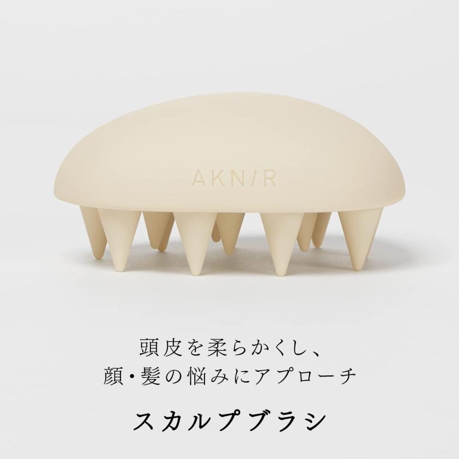 シリーズ累計200万個突破】 AKNIR 梨花開発 シャンプーブラシ スカルプ