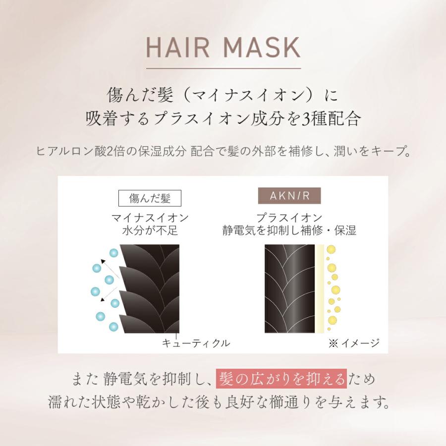 AKNIR アクニー 公式 梨花 開発 ヘアマスク【ローズ×サンダルウッド