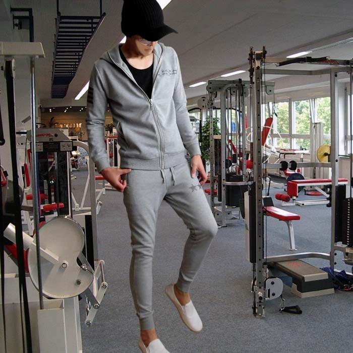 スター 星 ラインストーン メンズ カットソーパンツ スウェットパンツ