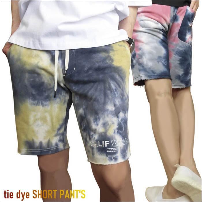 EVOLUTION（エボリューション） ショートパンツ タイダイ 絞り染め