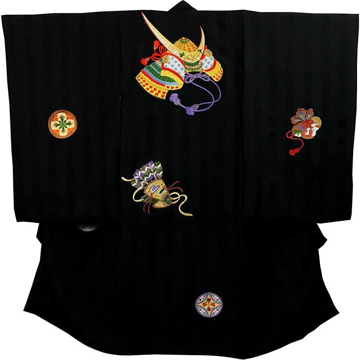 お宮参り 着物 男 正絹 祝着 初着 産着 のしめ 新品 d2144 七五三 3歳