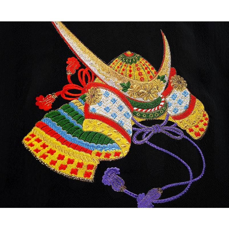 お宮参り 着物 男 正絹 祝着 初着 産着 のしめ 新品 d2144 七五三 3歳