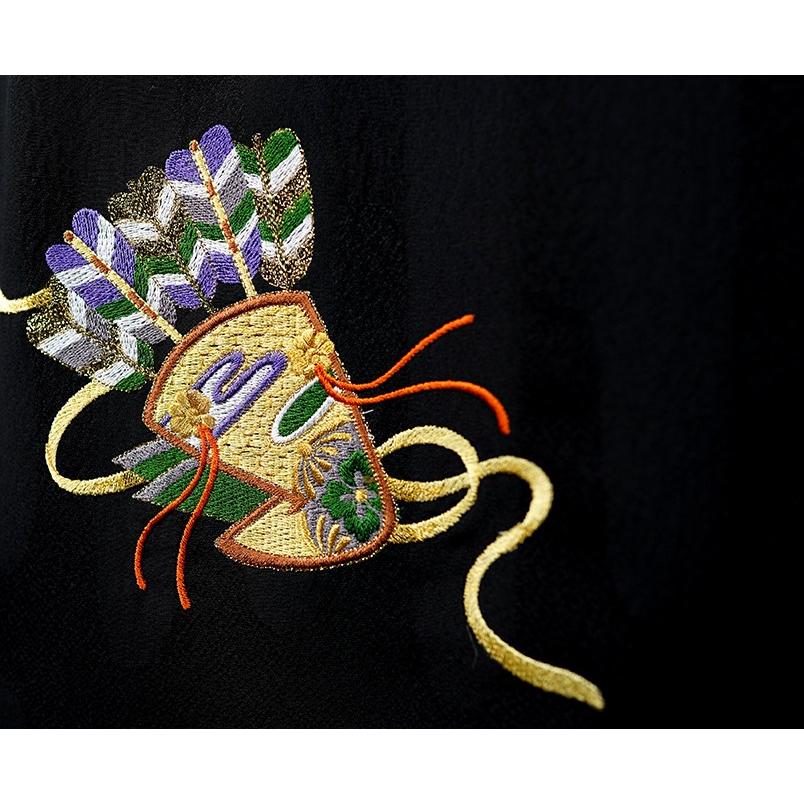 お宮参り 着物 男 正絹 祝着 初着 産着 のしめ 新品 d2144 七五三 3歳