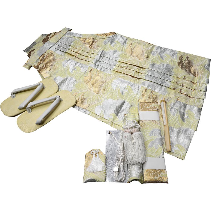 七五三 五歳 男児用 金襴袴セット 新品 7点セットhk128