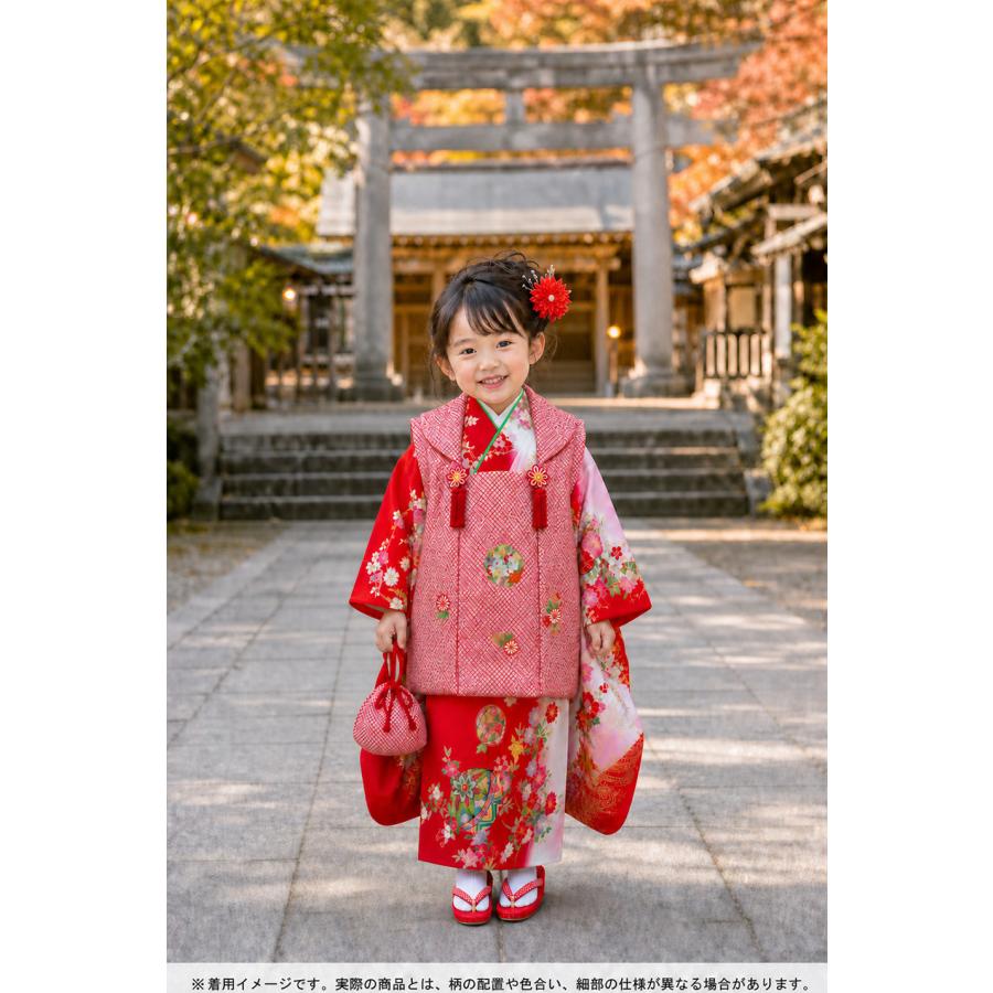 お宮参り 着物 女の子【正絹】祝着 初着 産着 のしめ 新品 j1013 お