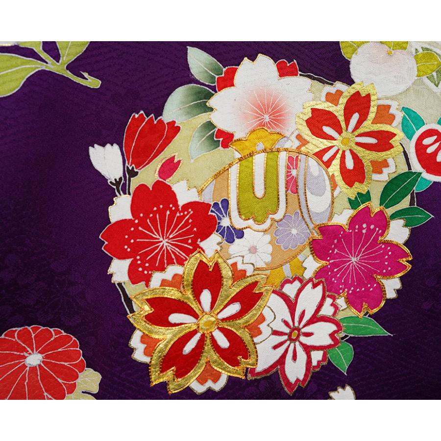 お宮参り 着物 女の子 祝着 初着 産着 正絹のしめ 新品j31013