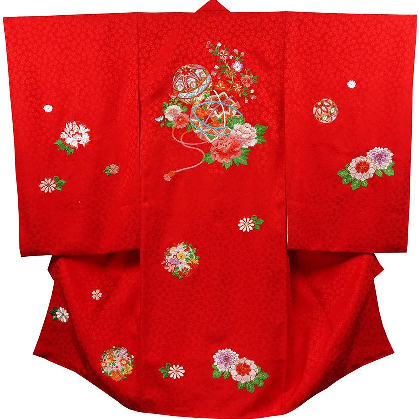 お宮参り 着物 女の子 初着 正絹のしめ 産着 祝着 刺繍 新品j3907 お宮参り 着物 女の子 初着 正絹のしめ 産着 祝着 刺繍 新品j3907
