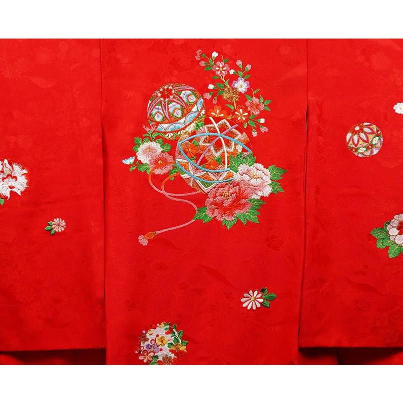 お宮参り 着物 女の子 祝着 初着 産着 正絹のしめ 新品jn3901