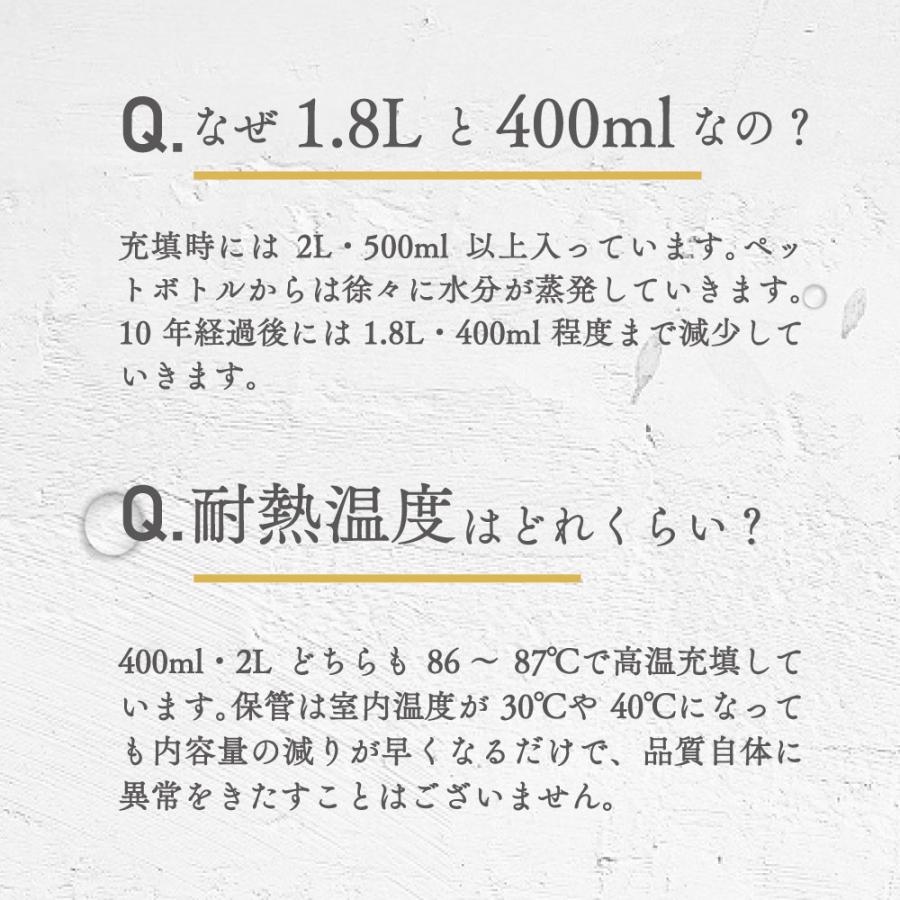 ※早い者勝ち※ 未使用 長期保管品　しの 【※4月5日(日)～8日(水)は、ご希望の時間に対応できない場合がございます※】 赤穂化成 10年保存水 1.8L 6本（6本×1ケース）ラベルレス 保存水 備蓄