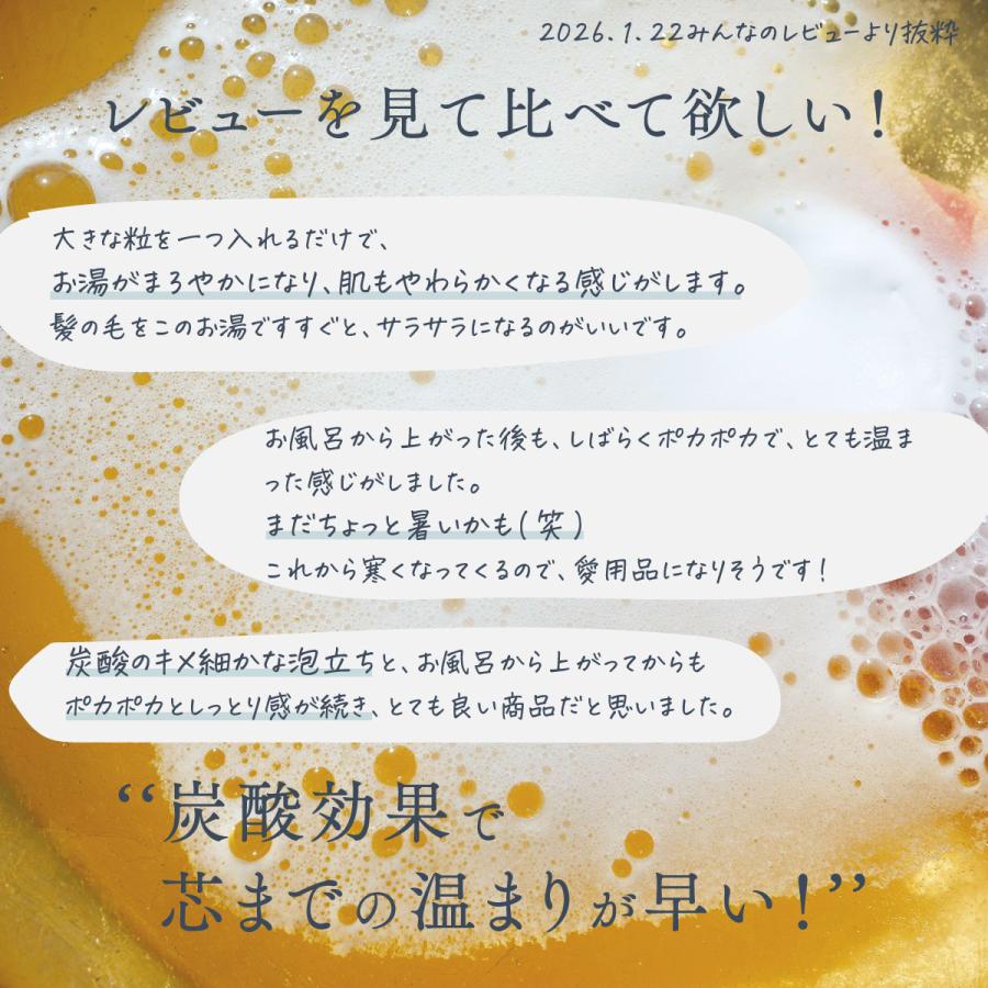 入浴剤 重炭酸入浴剤 スパークリングミネラル 6錠 送料無料 プレゼント
