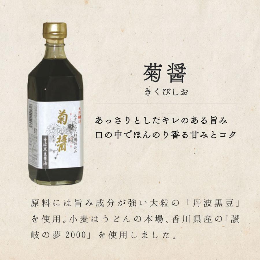 ヤマロク醤油 菊醤 500ml 3本セット 醤油 500ml 3本 菊醤 きくびしお ヤマロク醤油 お取り寄せ ギフト 贈答