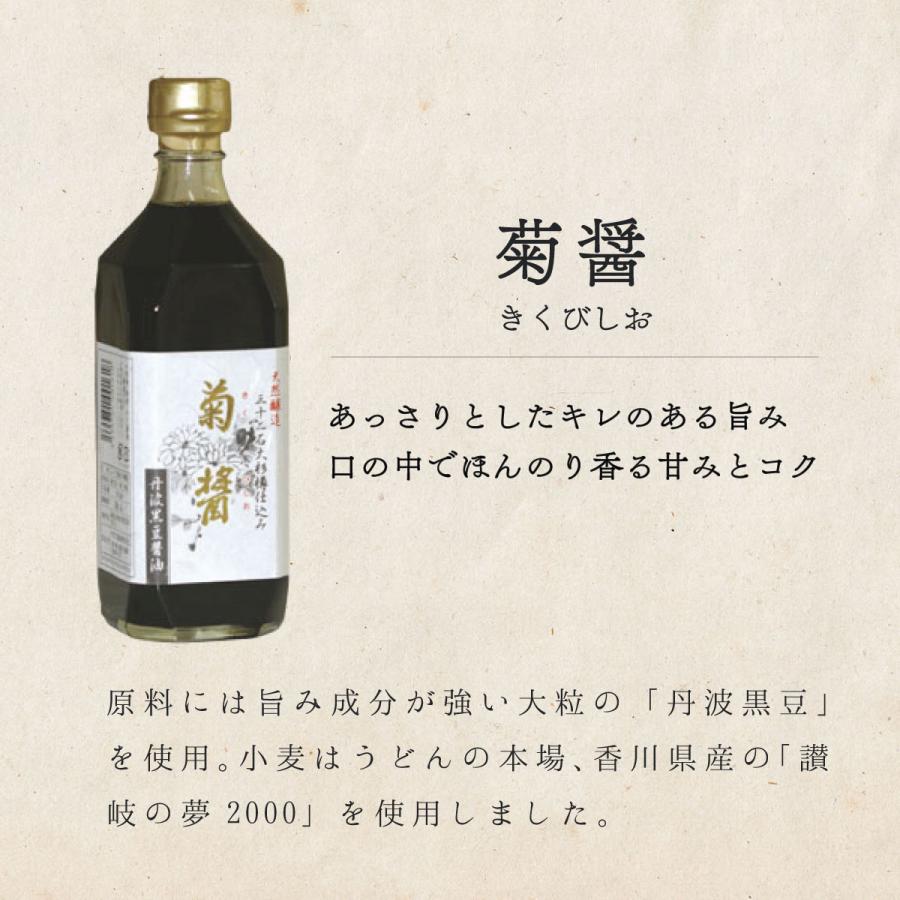 菊醤 500ml 6本 醤油 きくびしお ヤマロク醤油 お取り寄せ ギフト 贈答 まとめ買い｜akol2｜03