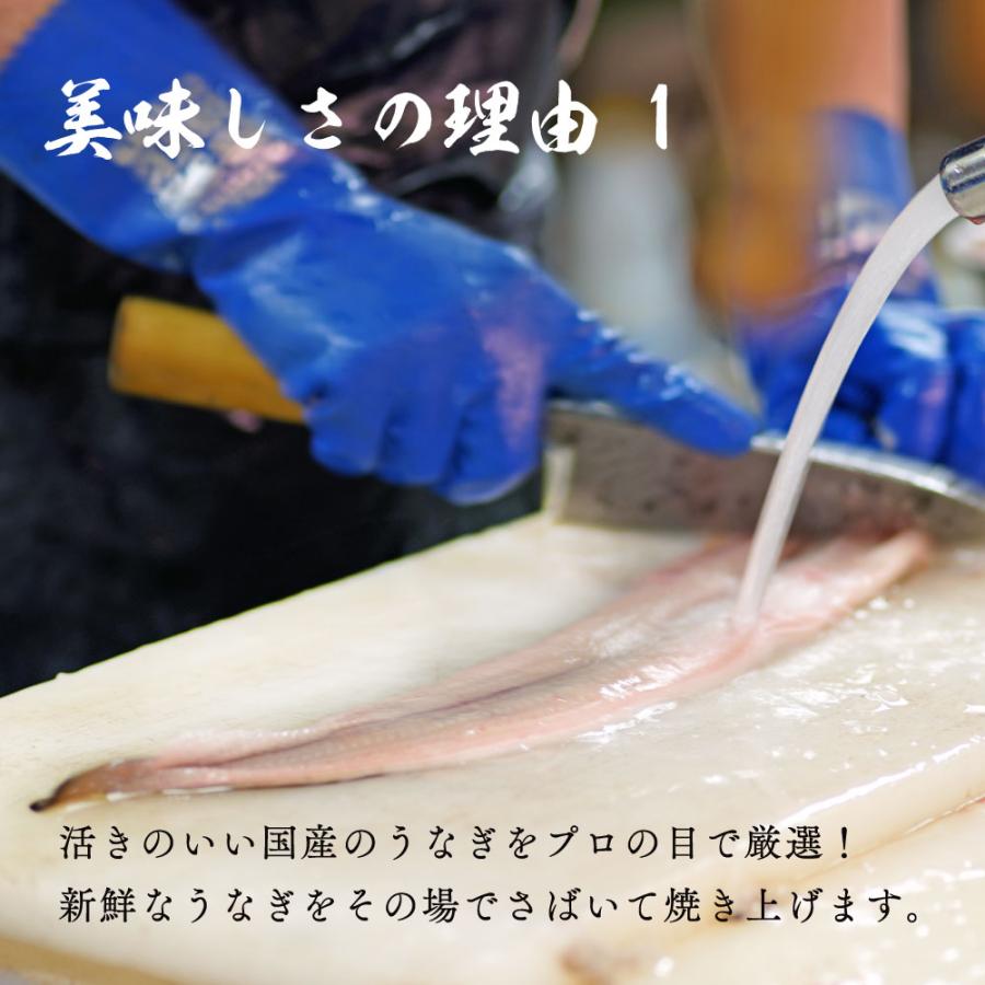 父の日 2024 うなぎ 蒲焼き 国産 約200g×2尾 肉厚 ふっくら 手焼き 直送 ギフト ウナギ 鰻｜akol2｜02