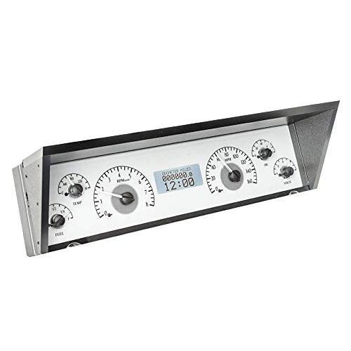 【タイムセール】 ダコタデジタル77 -90シボレーインパラ/カプリスVHXアナログダッシュシステム銀合金白VHX-77 C-CAP-S-W 【W2902139077】(101236円)