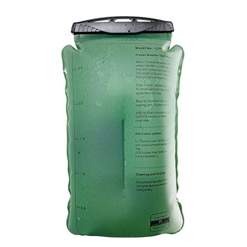 COMPCOOLER Univest ICE水冷システム自給式Univestには、3.0 Lブラダーと7.4 Vバッテリーを備えたチュービングラインベストとインテグラルバックパックが含 スポーツ コンプレッションウエア トップス