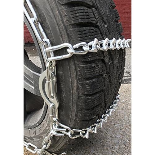 TireChain.com 3835 14-17.5 VBARトラックタイヤチェーン、一組あたり