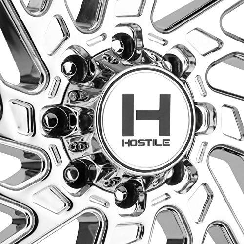 Hostile H 116 Jigsaw 20 x 12 6 x 5.5インチ-55 mmクロームホイールリム20インチ Hostile Jigsaw 5インチ mmクロームホイールリム20インチ