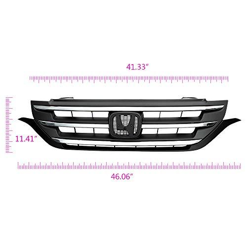 お買得大 CHEDAフロントフードバンパーABSグリル2012-2014ホンダCRV CR-V対応